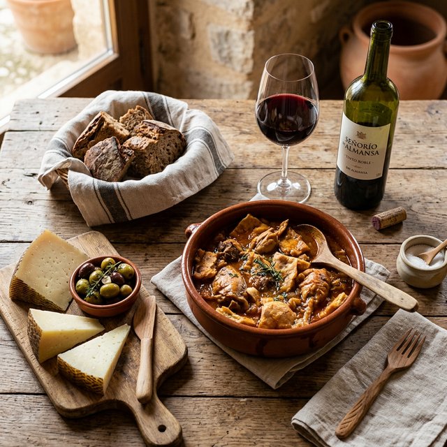 Gastronomía manchega tradicional